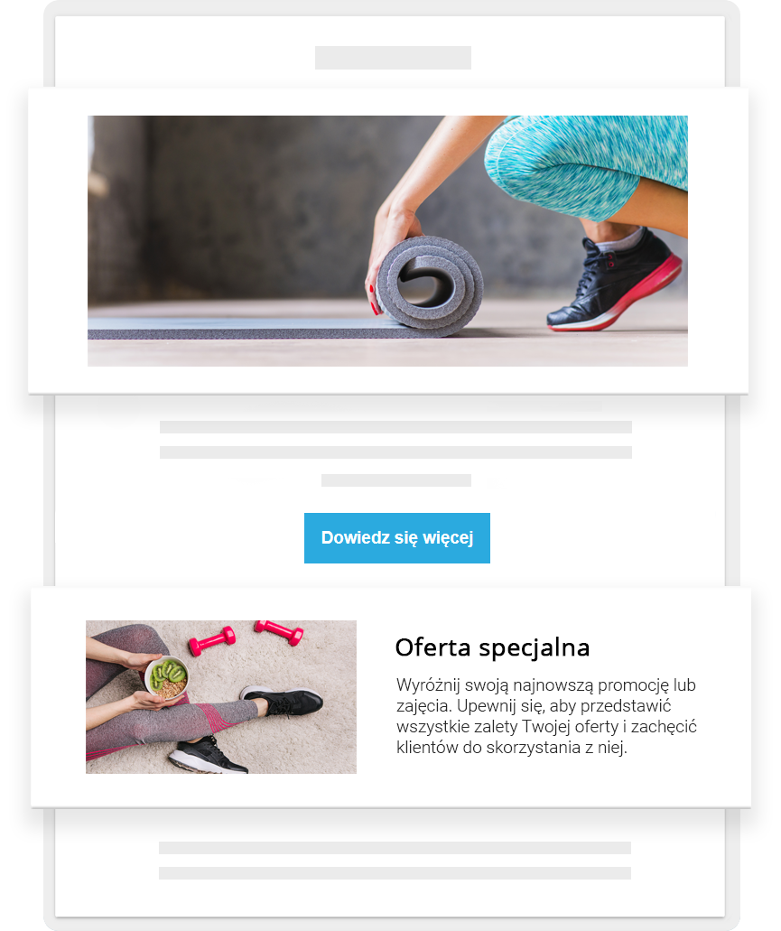 Łatwe i intuicyjne tworzenie spersonalizowanych wiadomości email.